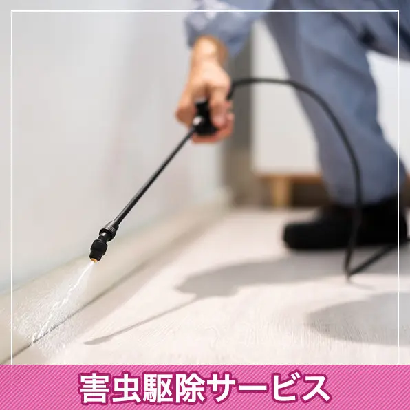 特典3 害虫駆除サービス